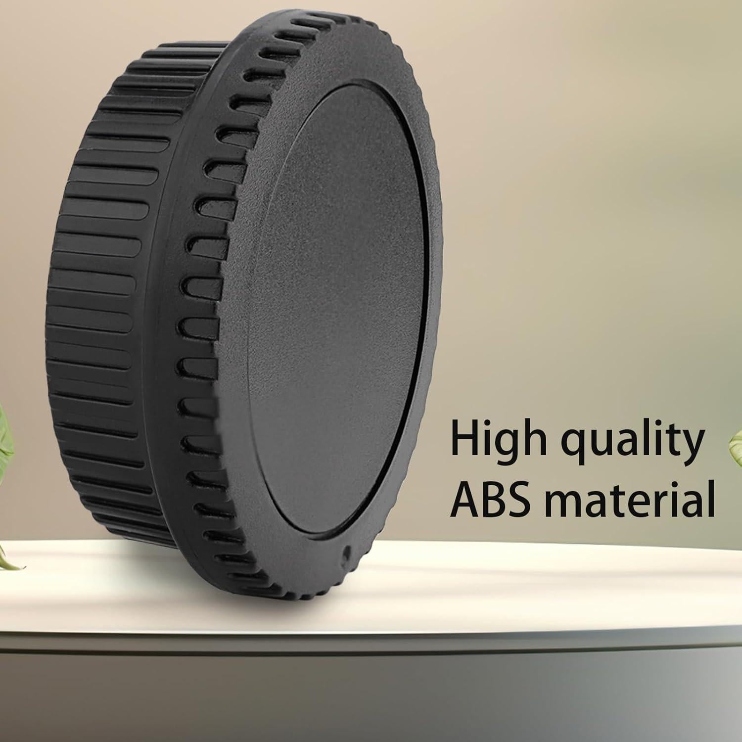 Kit de tapas para cámara Canon EF y EF-S - ABS Negro