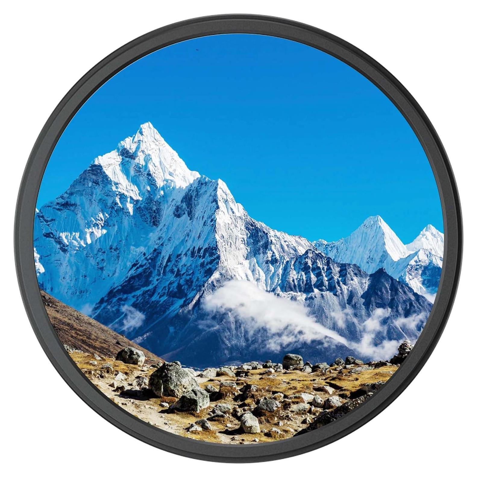 Filtro UV 58mm JJC para Lentes Canon y Nikon - Alta Definición