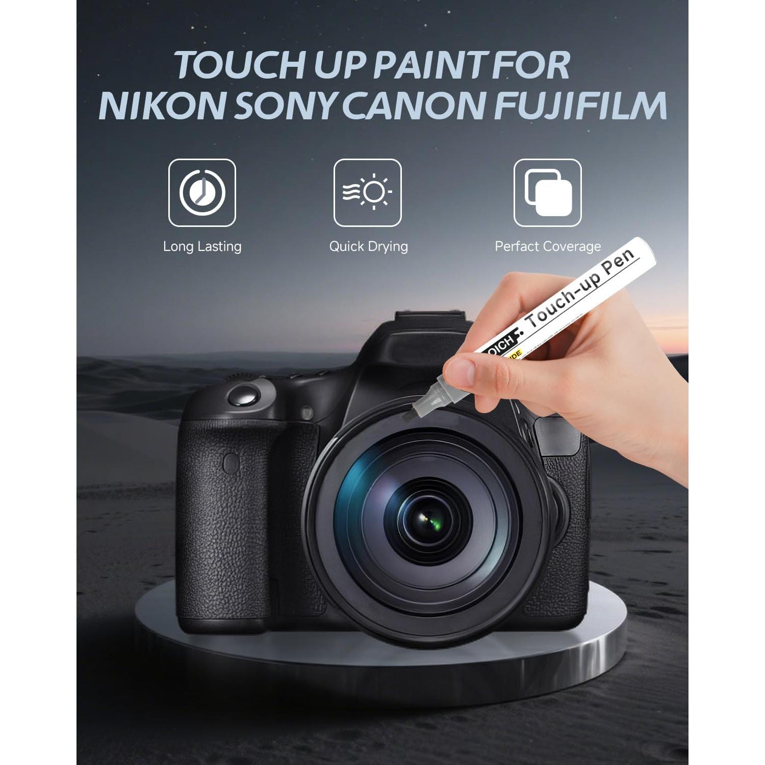 Bolígrafo de Pintura para Toques de Cámara BIOOICH Negro