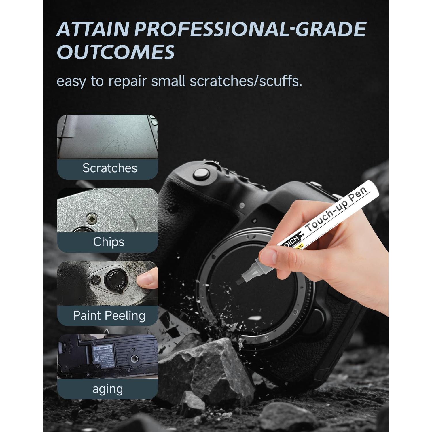 Bolígrafo de Pintura para Toques de Cámara BIOOICH Negro