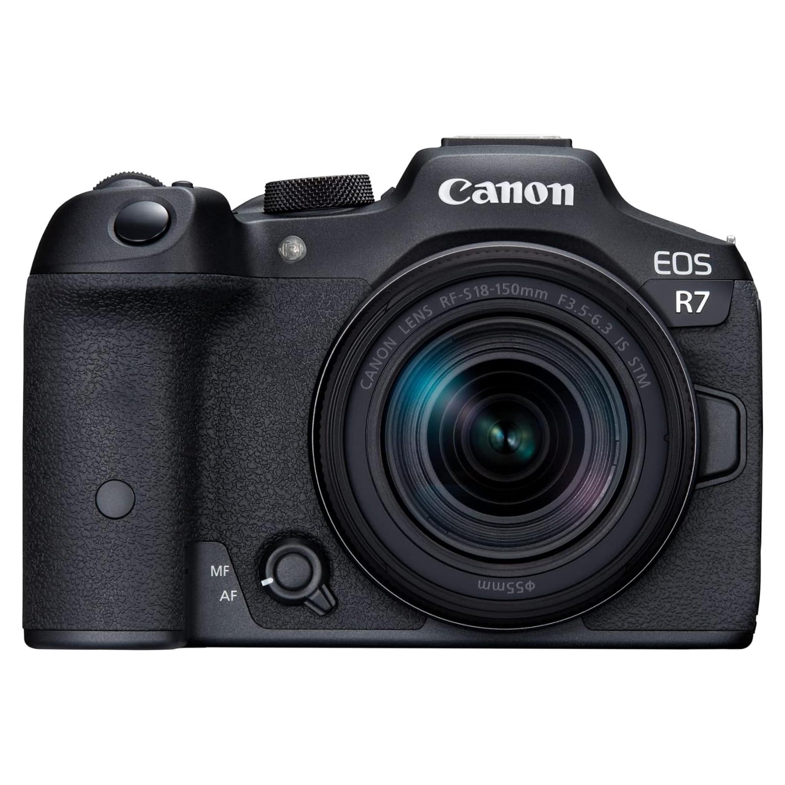 Cámara sin Espejo Canon EOS R7 con Lente RF-S 18-150mm