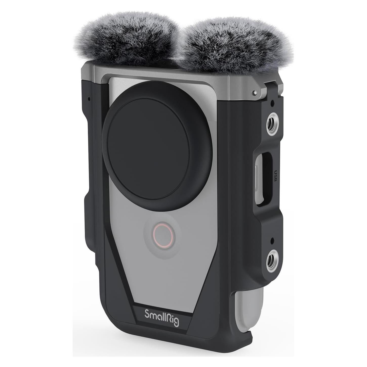 Kit de Jaula SmallRig 4235 para Canon PowerShot V10 con Pantallas de Viento