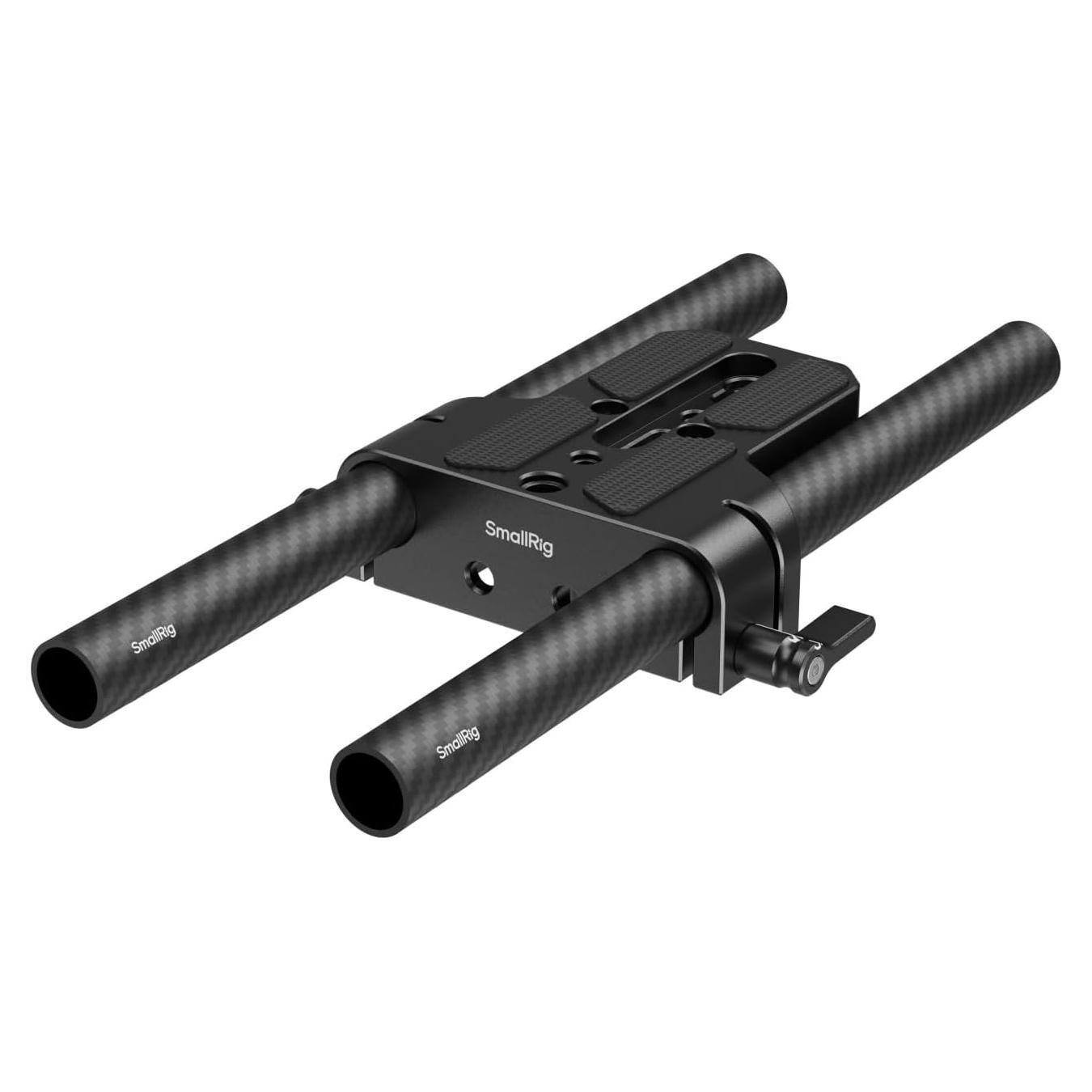 Kit Placa Base SmallRig 5609 con Varillas de 15mm Carbono