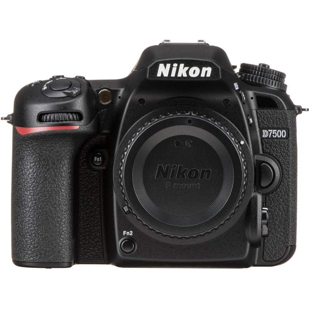 Cámara DSLR Nikon D7500 + Lente 18-140mm + Accesorios