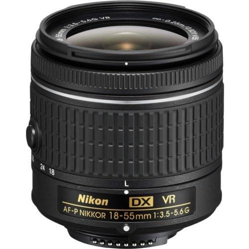 Cámara Digital DSLR Nikon D5600 24.2MP con Lente 18-55mm