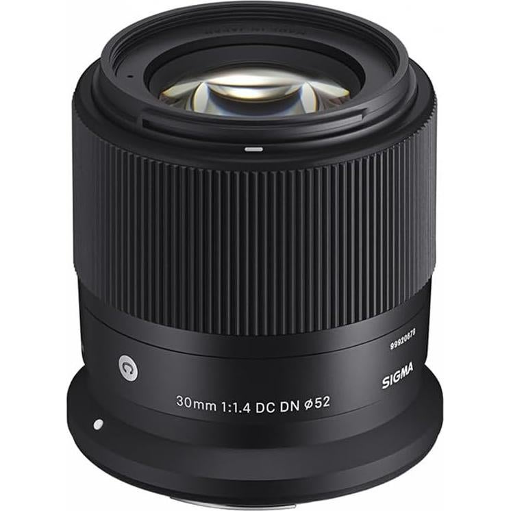 Lente Sigma 30mm f/1.4 DC DN para Canon RF - Kit Completo