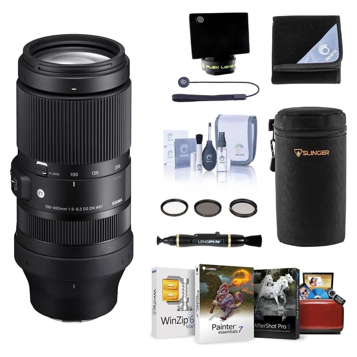 Lente Sigma 100-400mm f/5-6.3 DG DN OS para Leica L