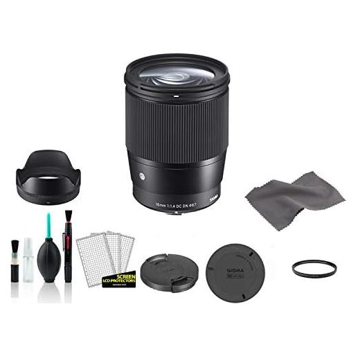 Lente Sigma 16mm f/1.4 DC DN Contemporáneo + Filtro UV 67mm
