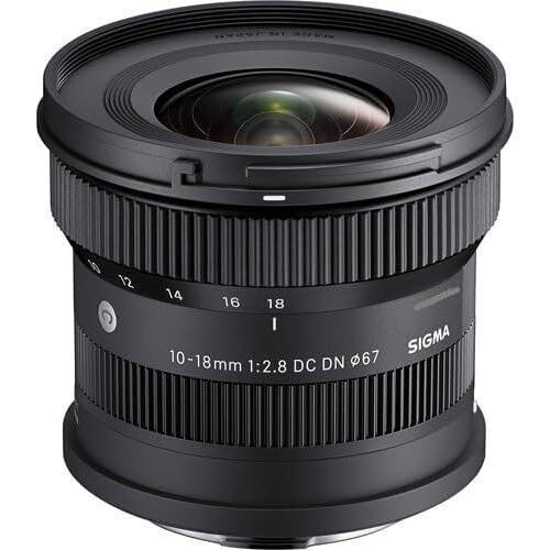 Lente Sigma 10-18mm f/2.8 DC DN para FUJIFILM X + Accesorios