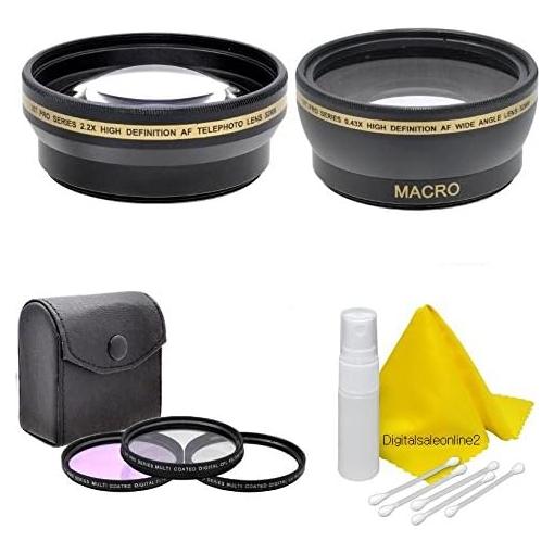 Kit de Accesorios de Filtro de Lente 58mm Xit para Olympus