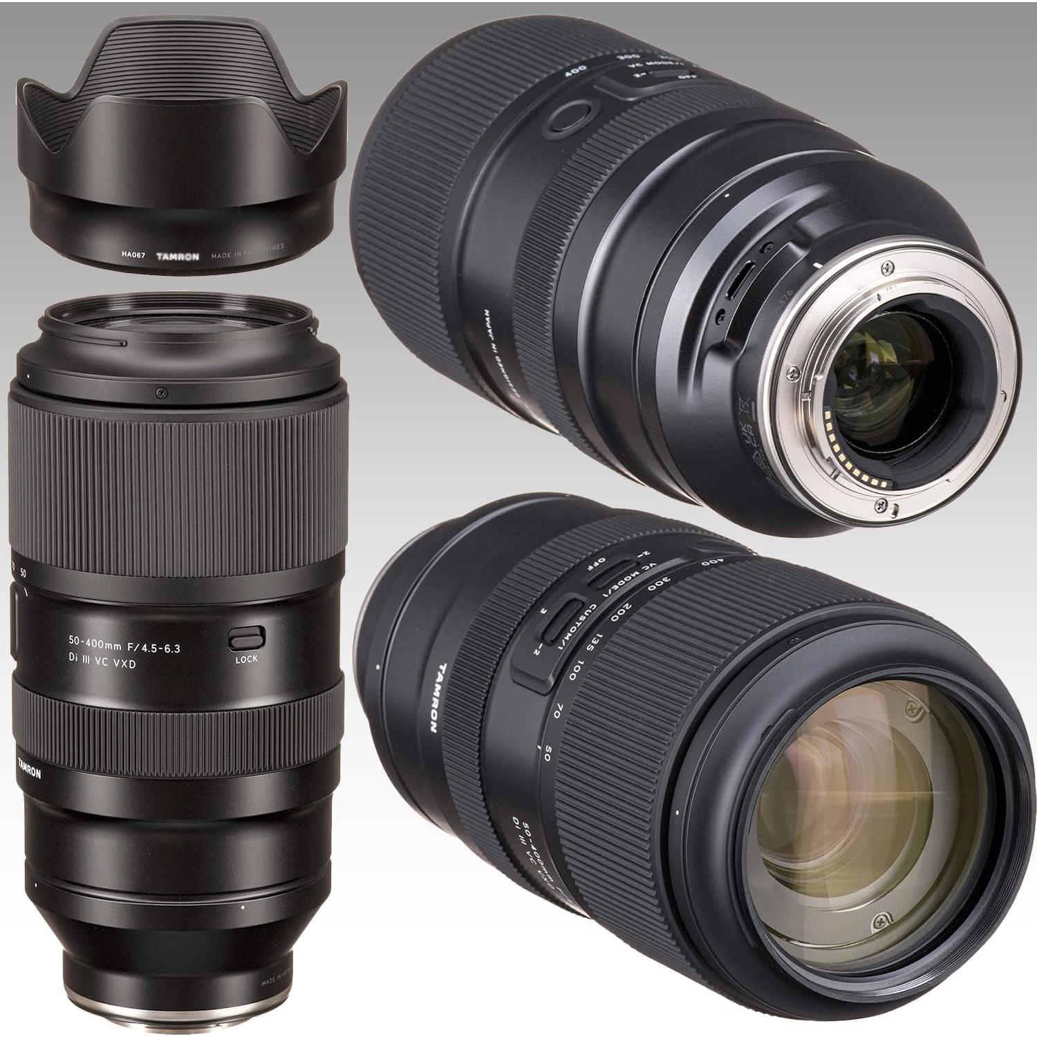 Lente Ultimaxx 50-400mm f/4.5-6.3 Di III VC VXD + Filtros