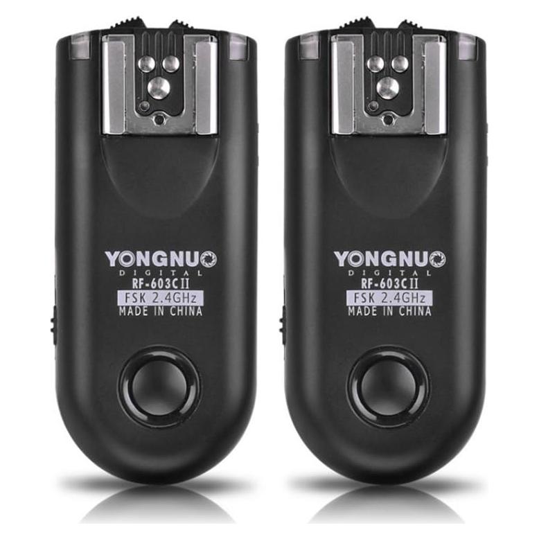 Disparador Remoto Inalámbrico YONGNUO RF-603C II para Canon