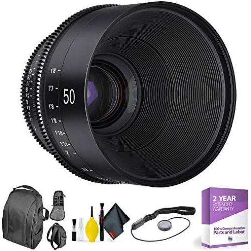 Lente Rokinon Xeen 50mm T1.5 PL + Kit de Limpieza Deluxe