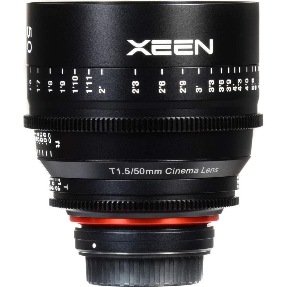 Lente Rokinon Xeen 50mm T1.5 PL + Kit de Limpieza Deluxe