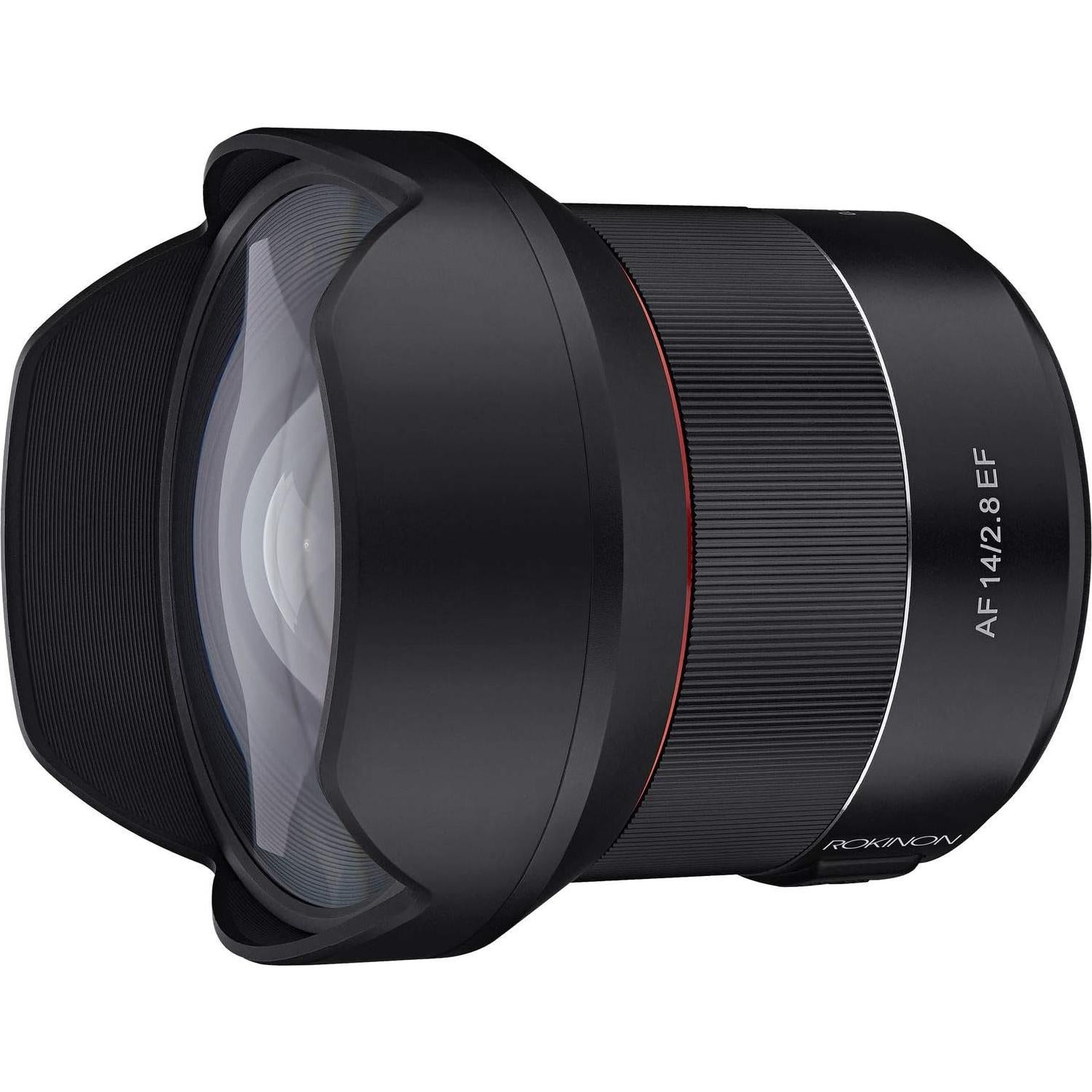 Lente Rokinon AF 14mm f/2.8 para Canon EF + Accesorios