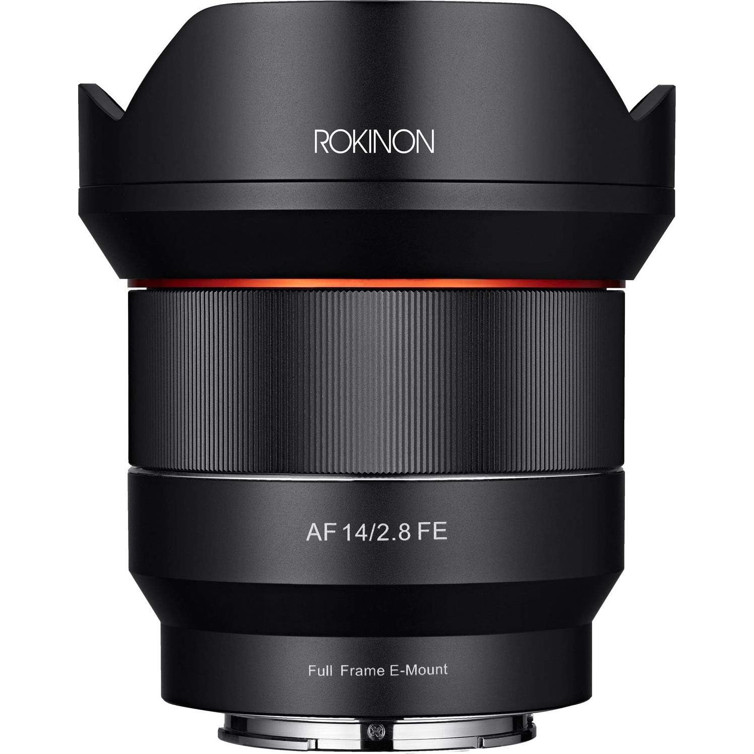 Lente Rokinon AF 14mm f/2.8 FE para Sony E-Mount + Accesorios