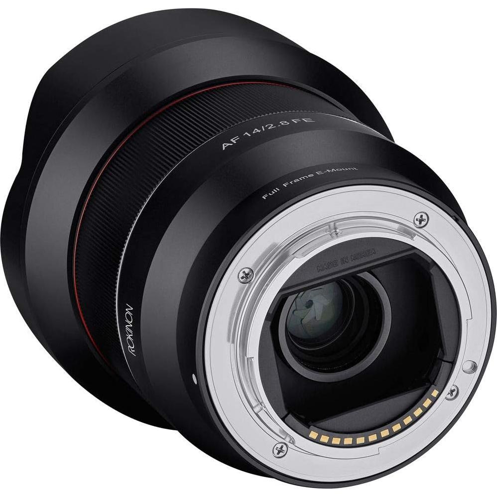 Lente Rokinon AF 14mm f/2.8 FE para Sony E-Mount + Accesorios