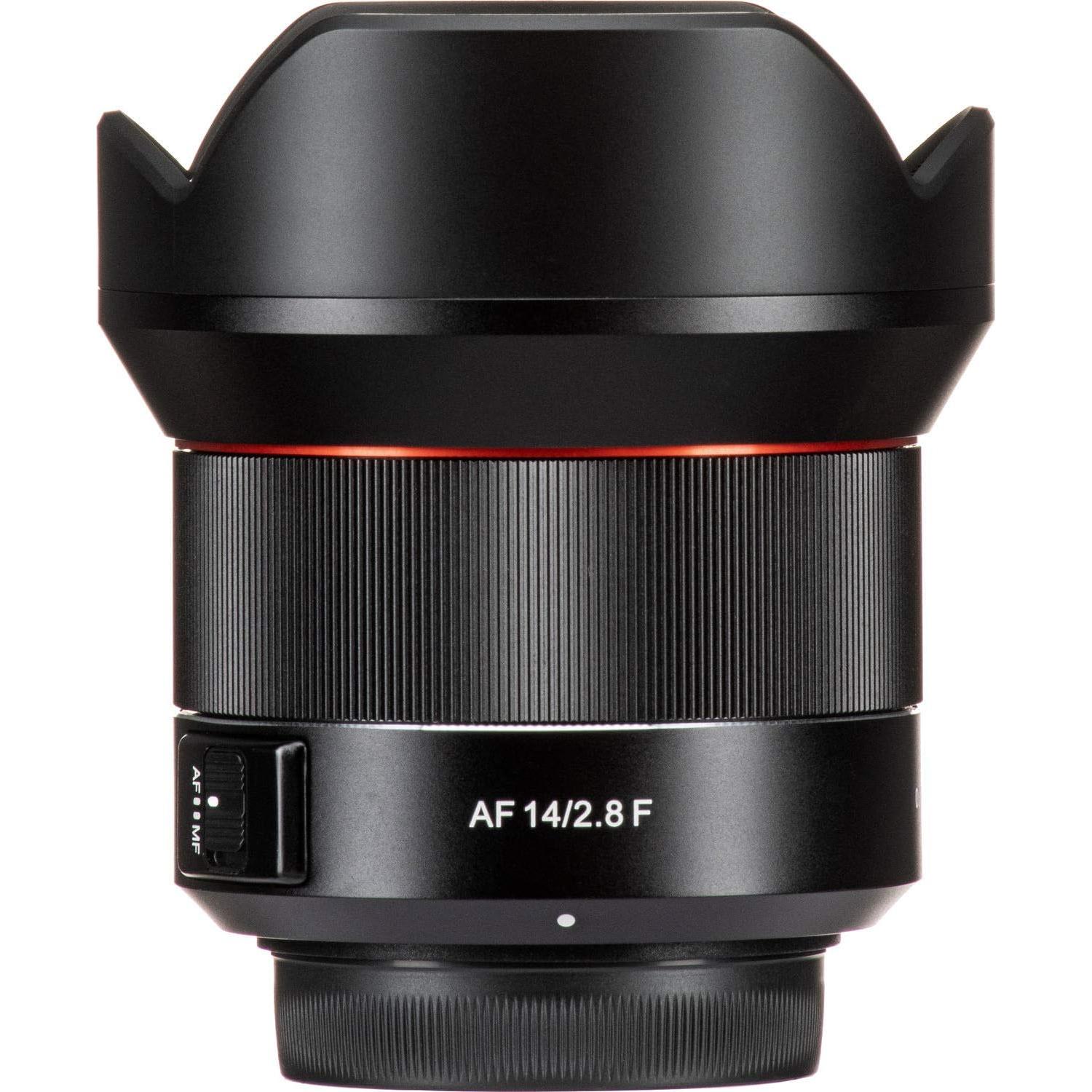 Lente Rokinon AF 14mm f/2.8 FE para Sony E-Mount + Accesorios