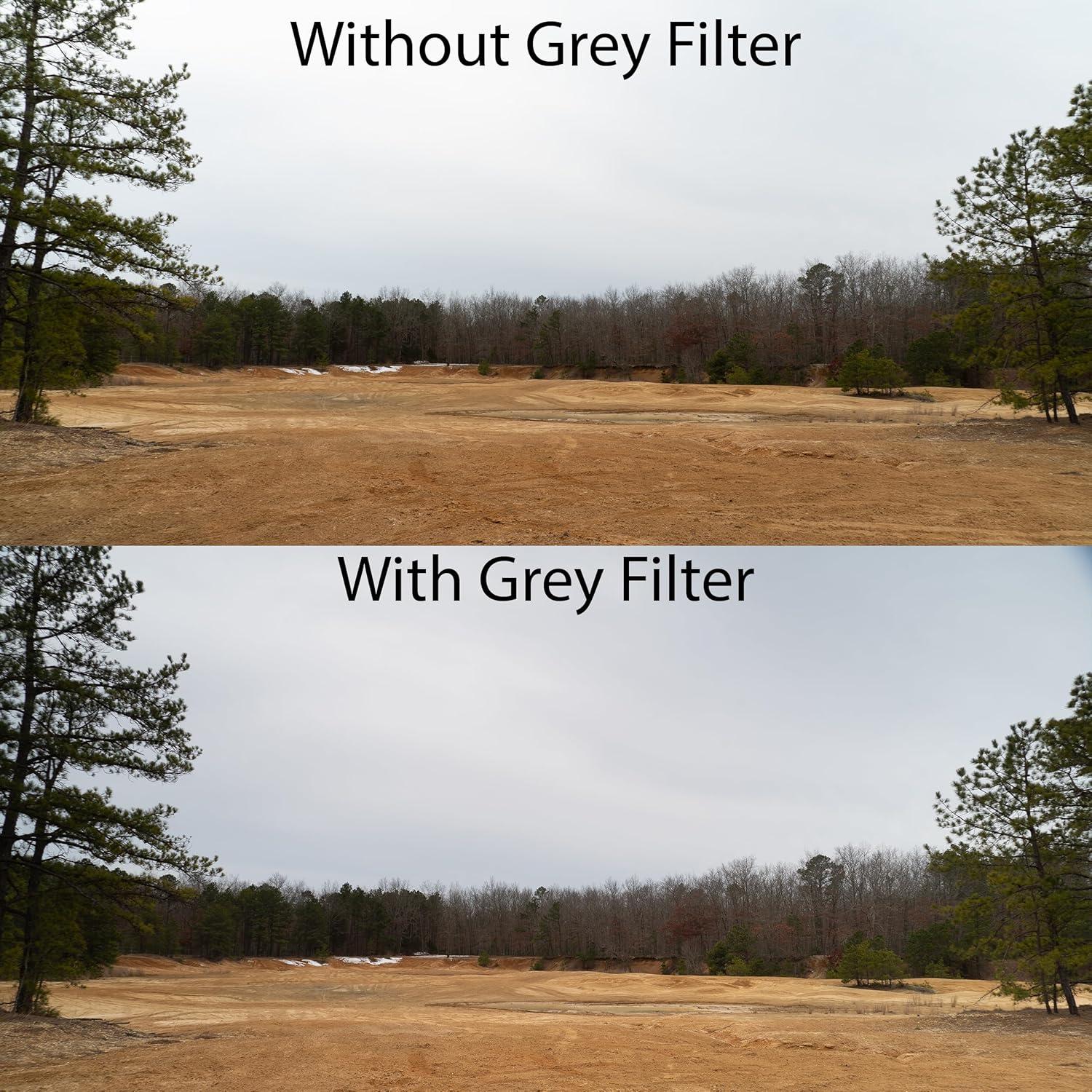 Kit de Filtros de Color Gradual 72mm iSnapPhoto - 6 Piezas