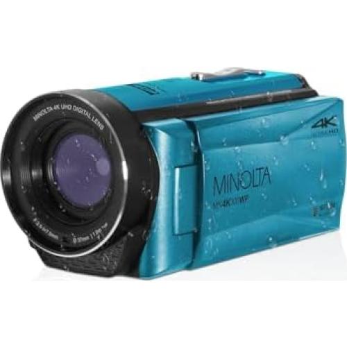 Minolta MN4K300WP Camcorder 4K Ultra HD 56MP A Prueba de Agua