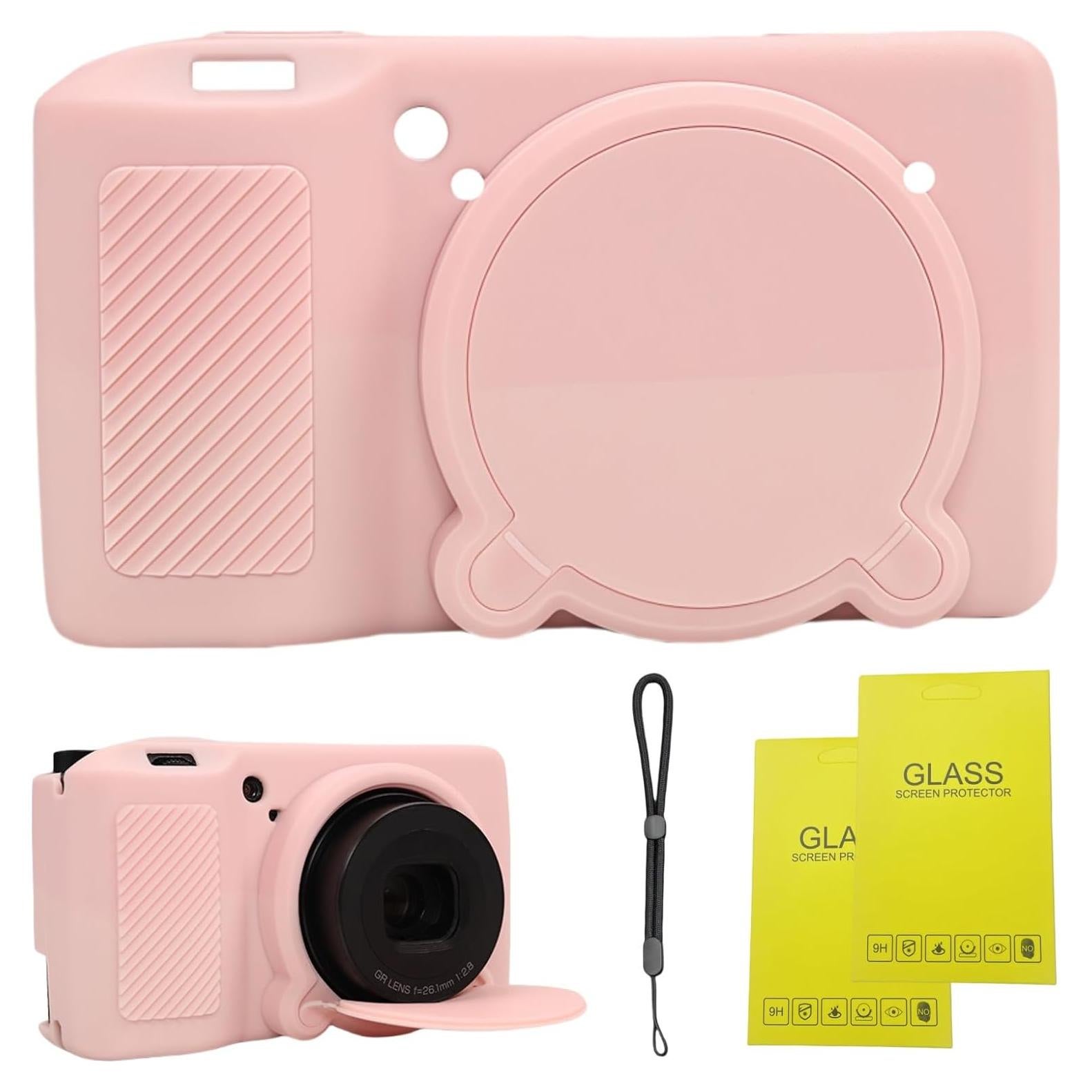 Funda de Silicona para Cámara Ricoh GR III/GR III X - Rosa Ahumado