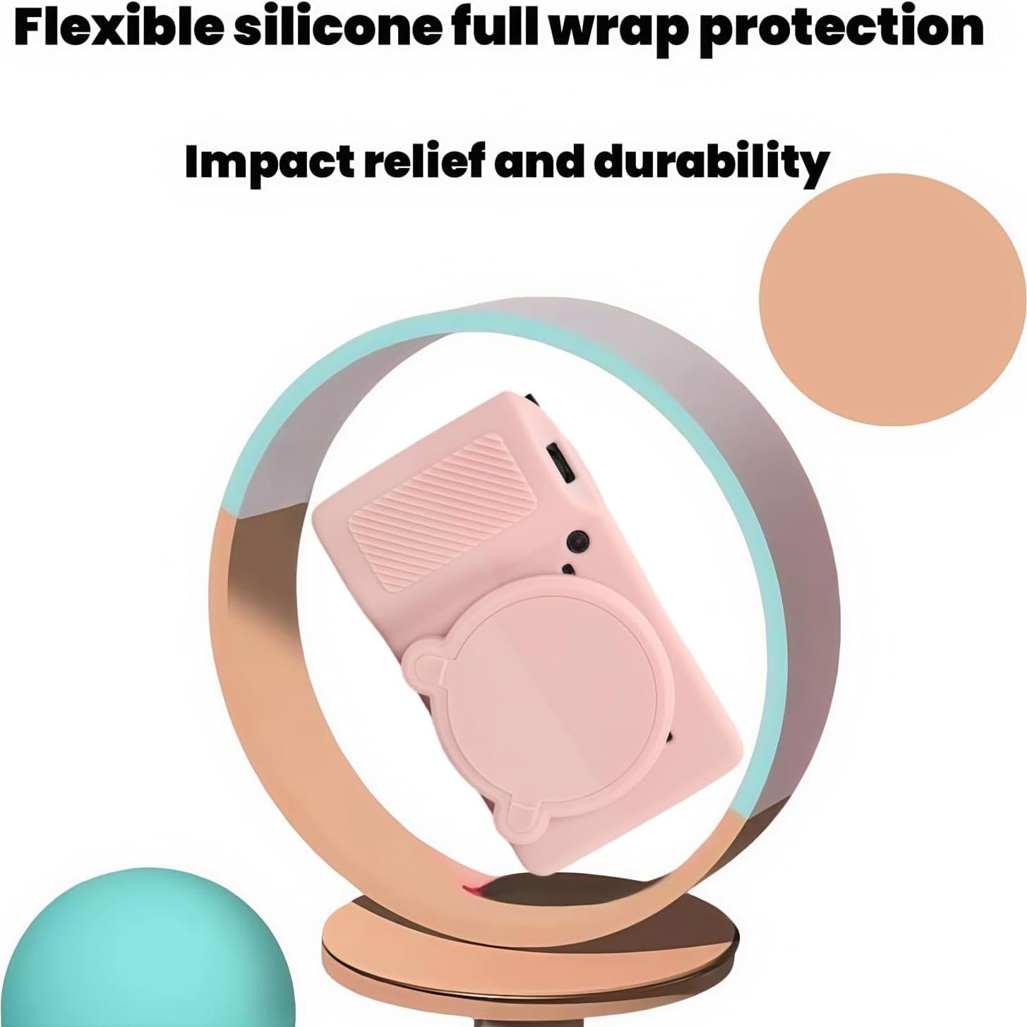 Funda de Silicona para Cámara Ricoh GR III/GR III X - Rosa Ahumado