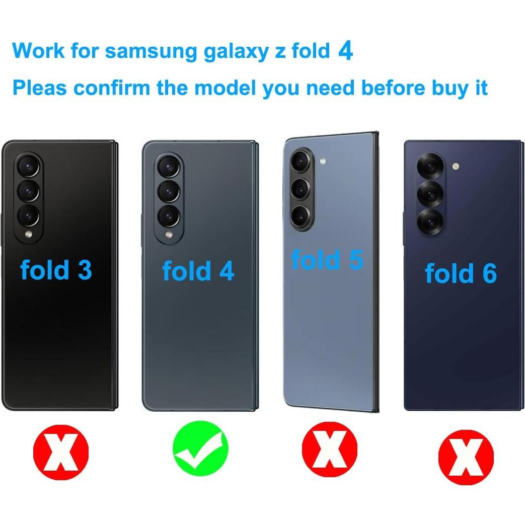 Reemplazo Lente Cámara Trasera OEM 3 Piezas Samsung Galaxy Z Fold 4
