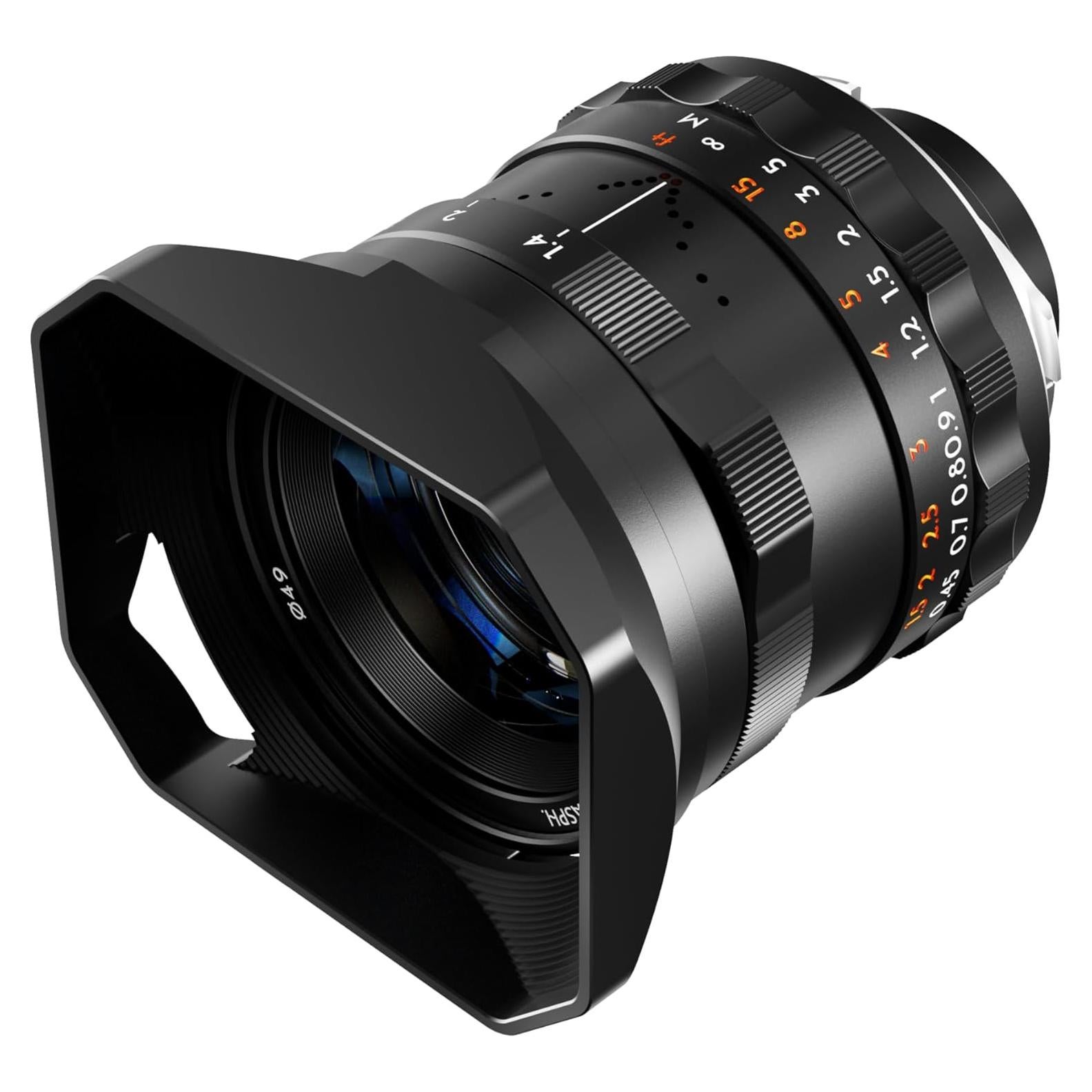 Lente Simera 35mm f/1.4 Asférica para Leica M - Negro