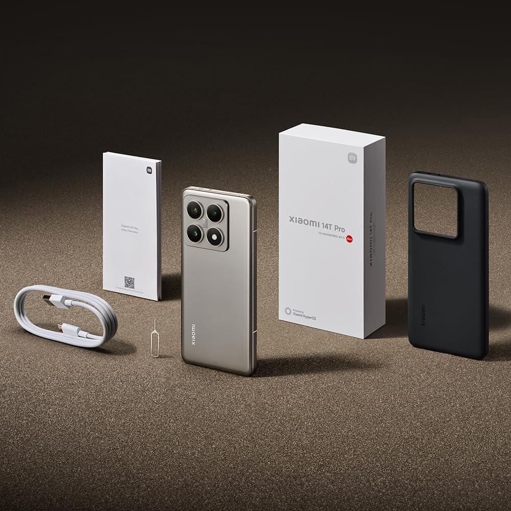 Xiaomi 14T Pro 5G Smartphone 1024GB 12GB RAM Cámara Leica 50MP