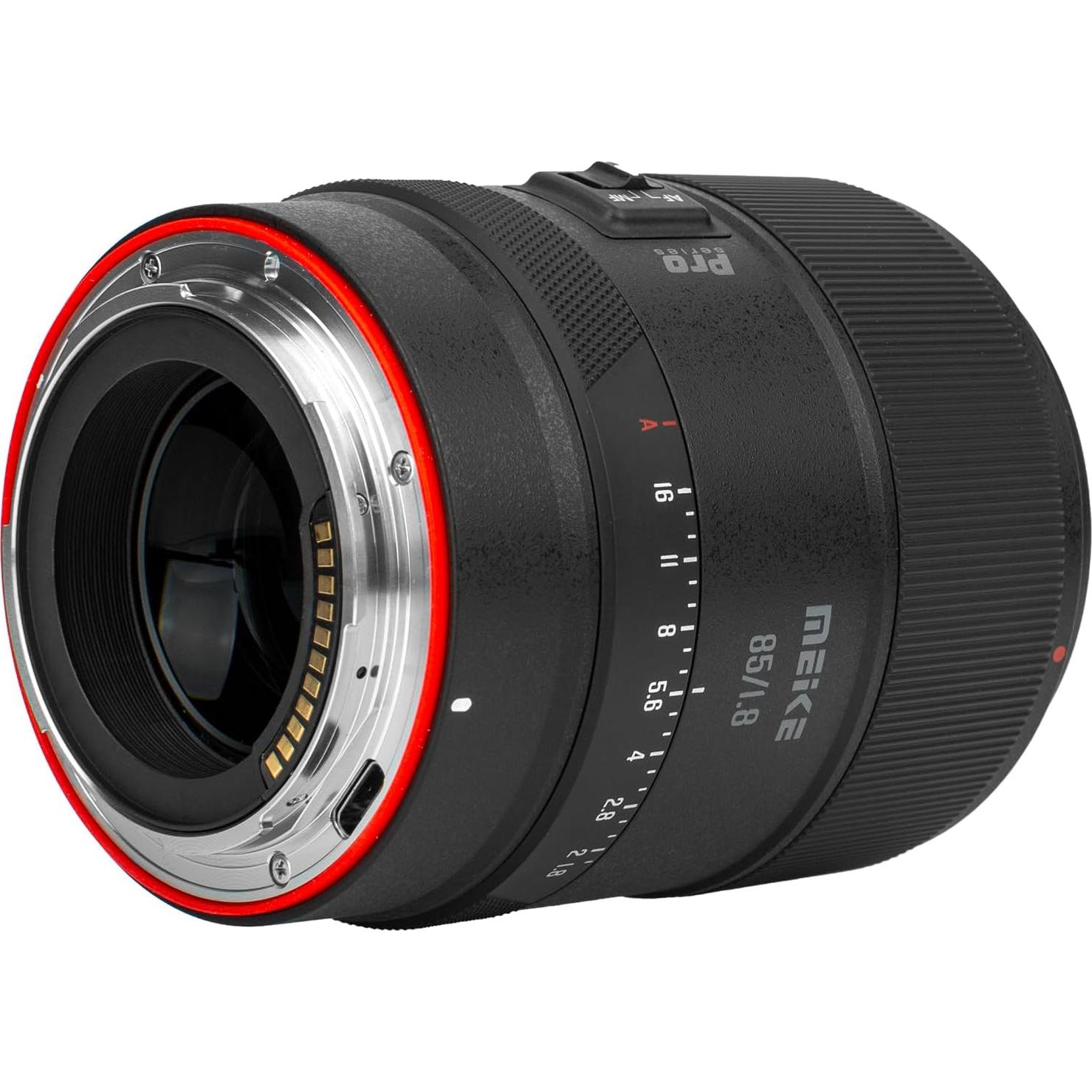 Lente Meike 85mm F1.8 Pro para Nikon Z - Enfoque Automático 8K