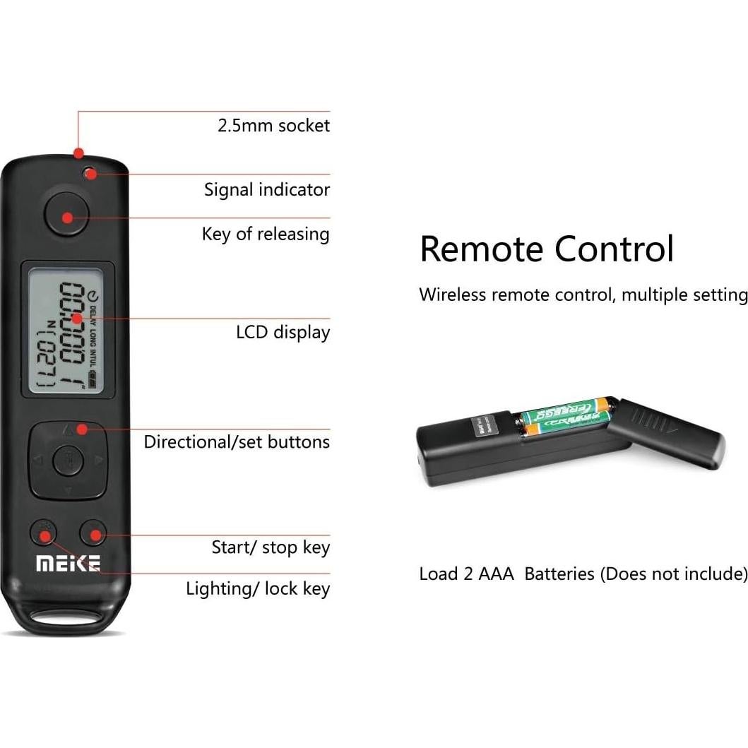 Grip de Batería Meike MK-A6300 para Cámaras Sony Alpha