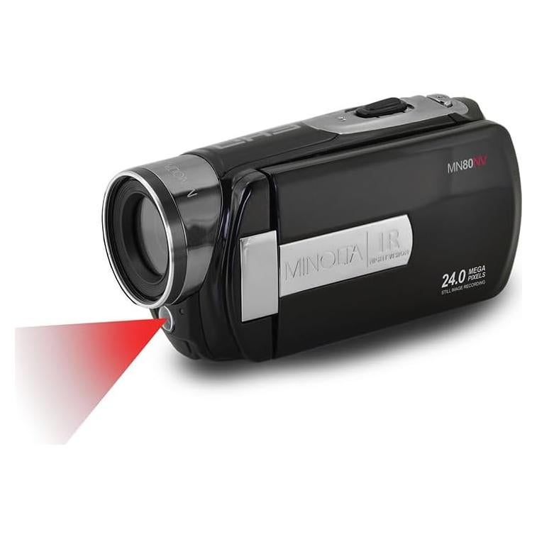 Cámara de Video Minolta MN80NV Full HD 1080p 24MP Azul