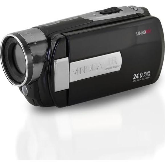 Cámara de Video Minolta MN80NV Full HD 1080p 24MP Azul