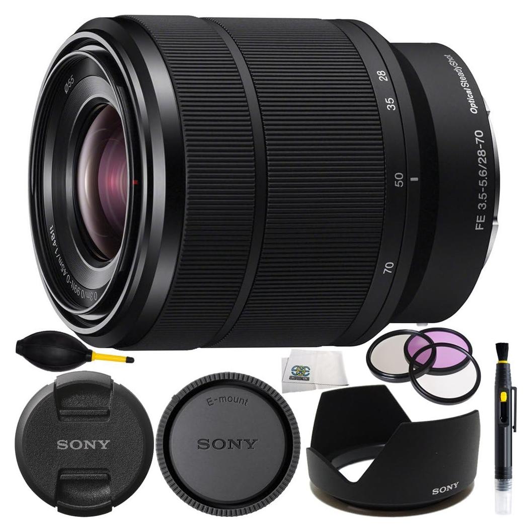 Lente Sony FE 28-70mm f/3.5-5.6 OSS con Accesorios