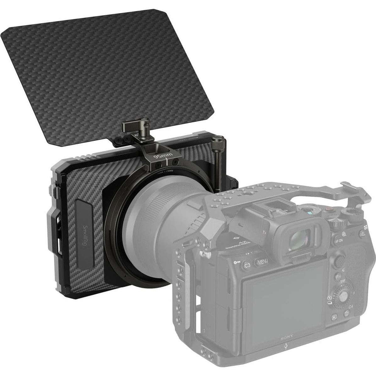Mini Caja Matte Lite SmallRig 3575 con Bandera de Carbono 95mm