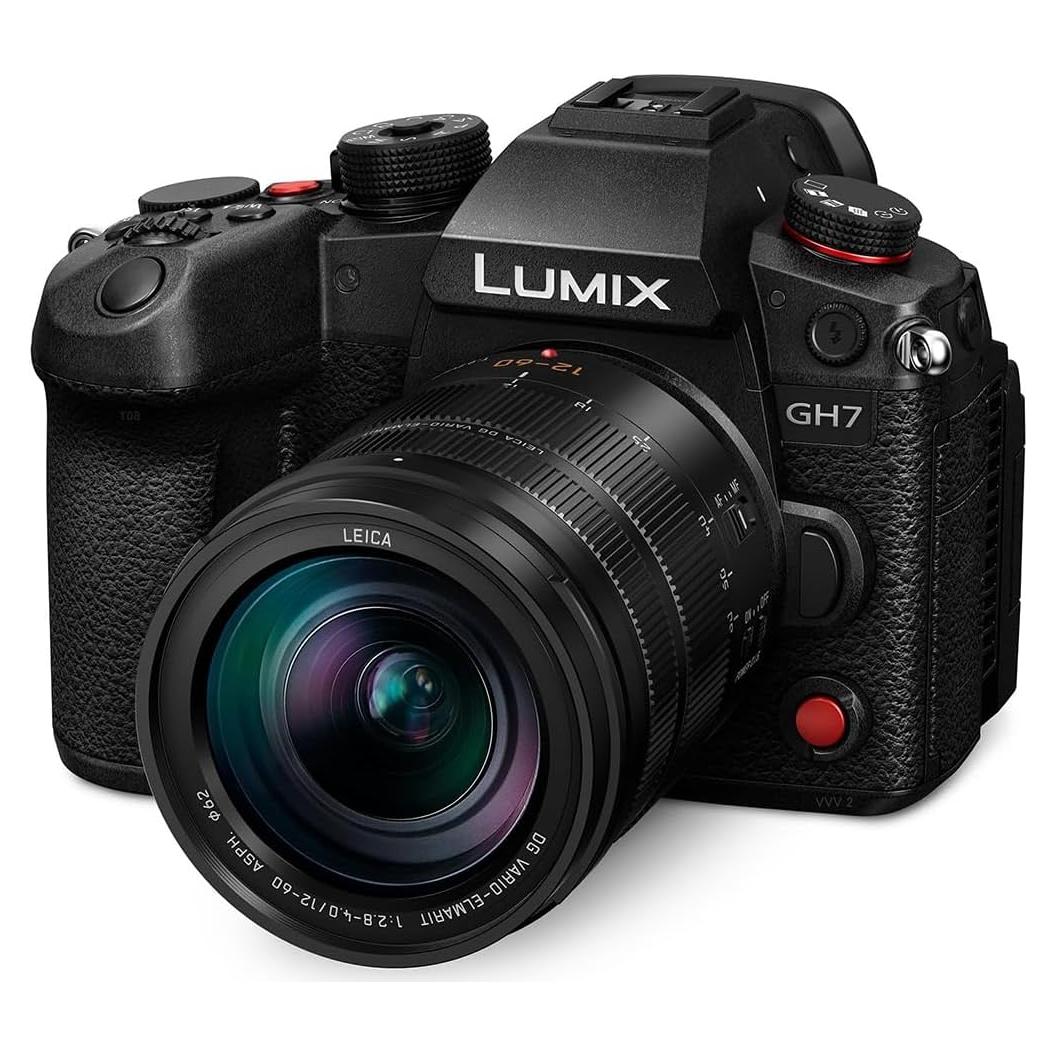 Cámara sin Espejo Panasonic LUMIX GH7 con Lente Leica 12-60mm