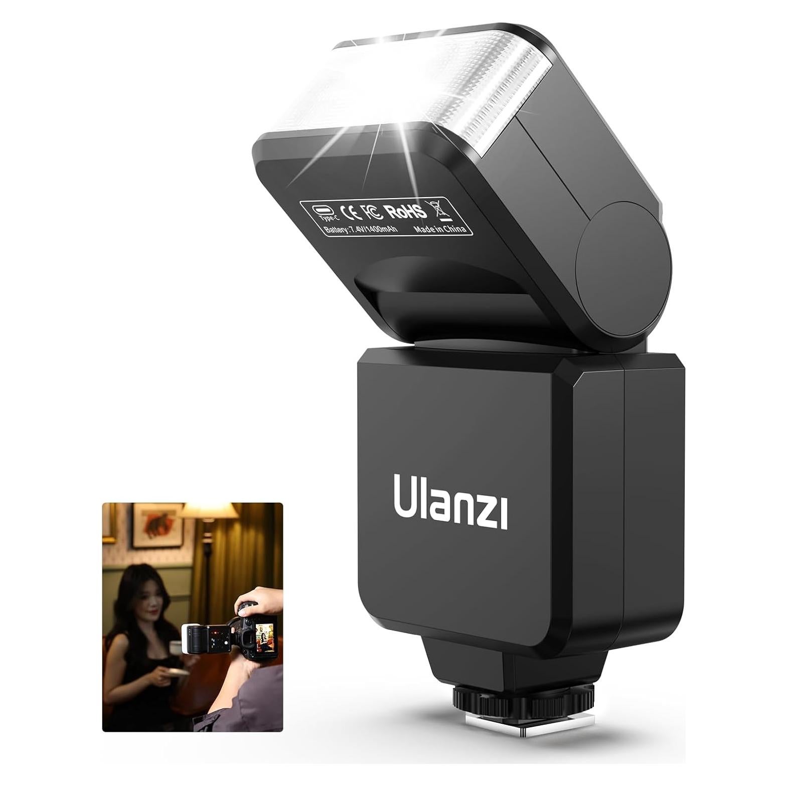 Flash Ulanzi F32 Speedlite GN32 5600K para Cámaras DSLR