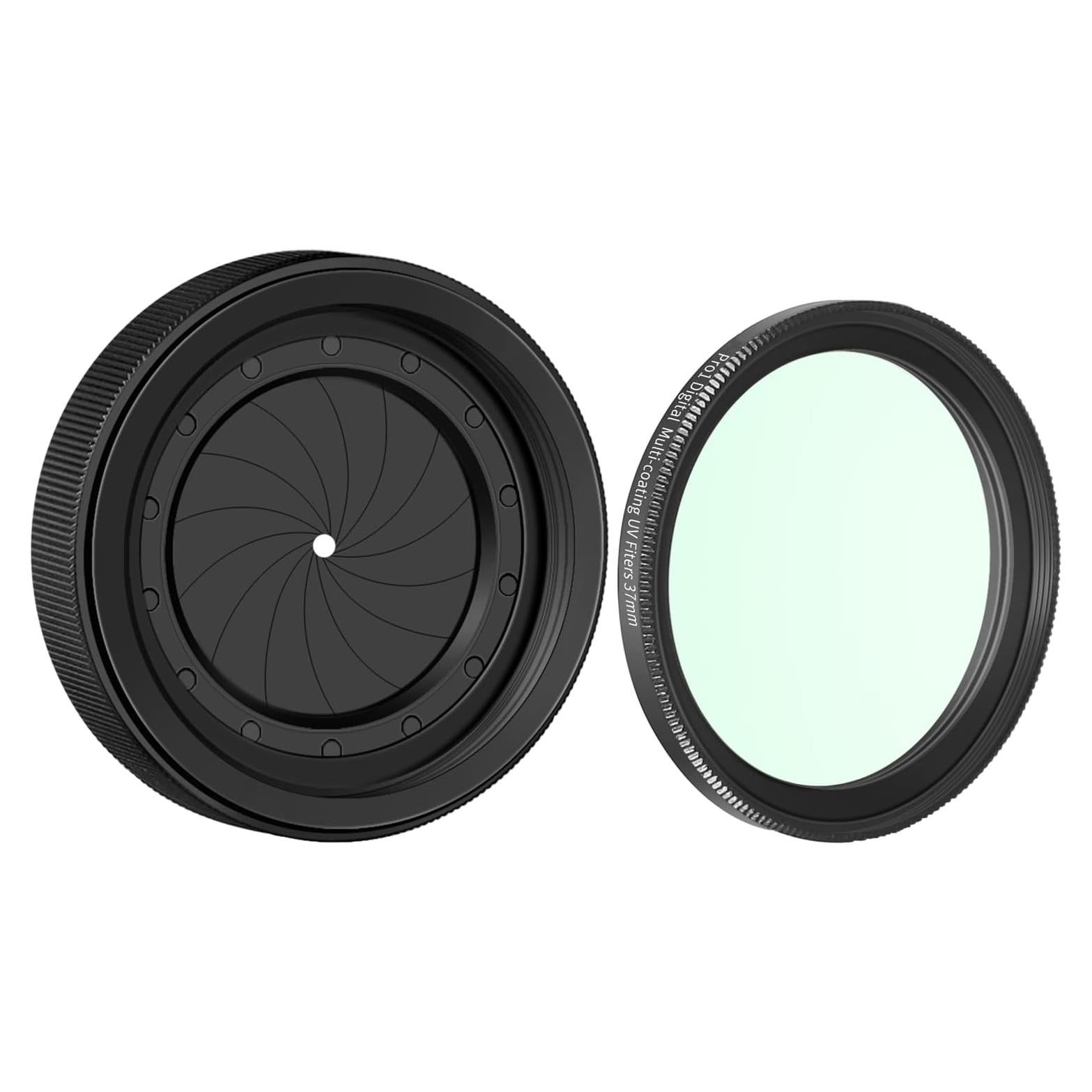 Kit de Filtro UV y Diafragma Ajustable VILTROX M30 a M37