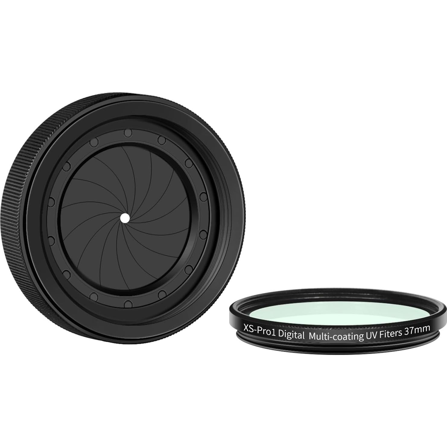 Kit de Filtro UV y Diafragma Ajustable VILTROX M30 a M37