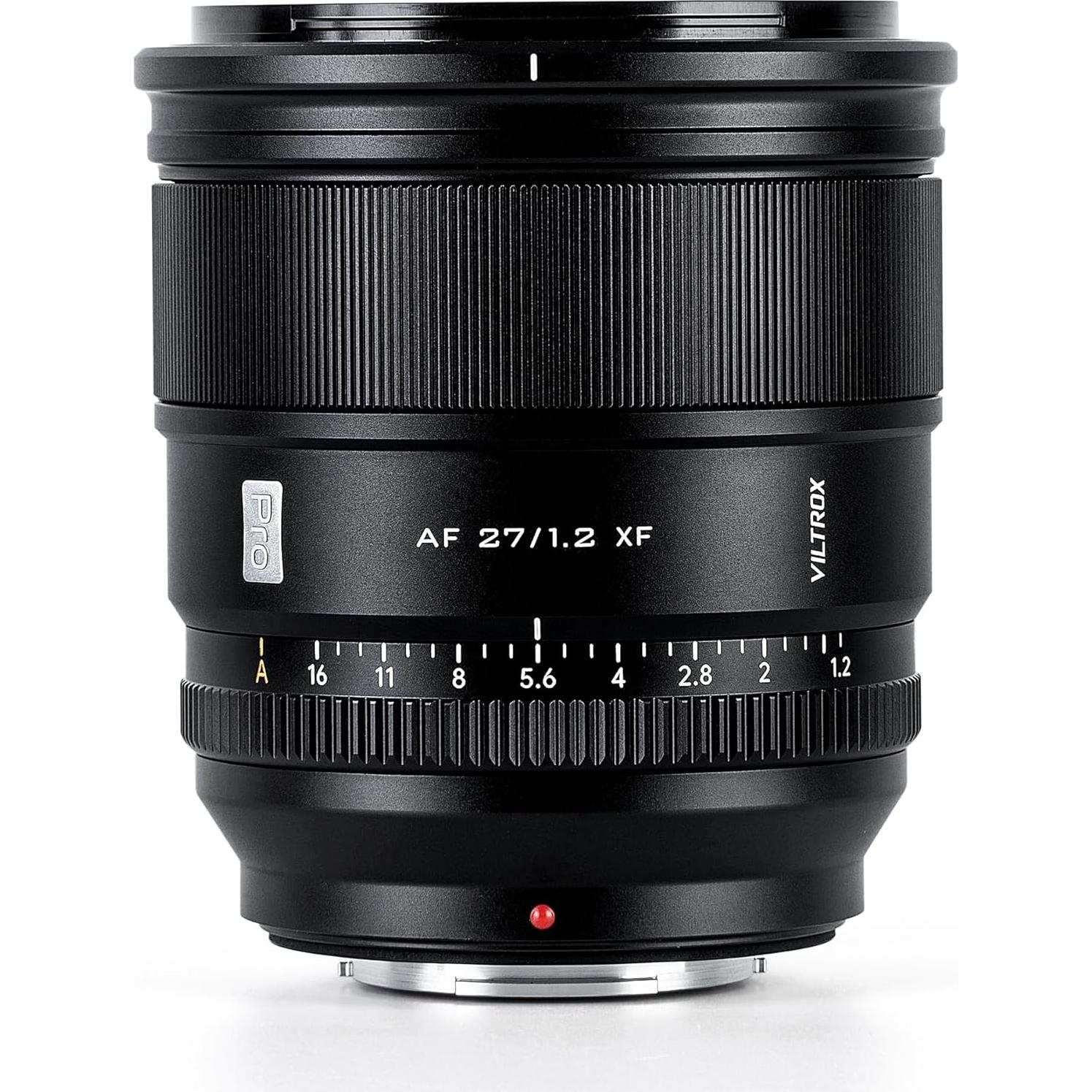 Paquete Lente Viltrox 27mm f/1.2 XF + Filtro UV 67mm para Fuji