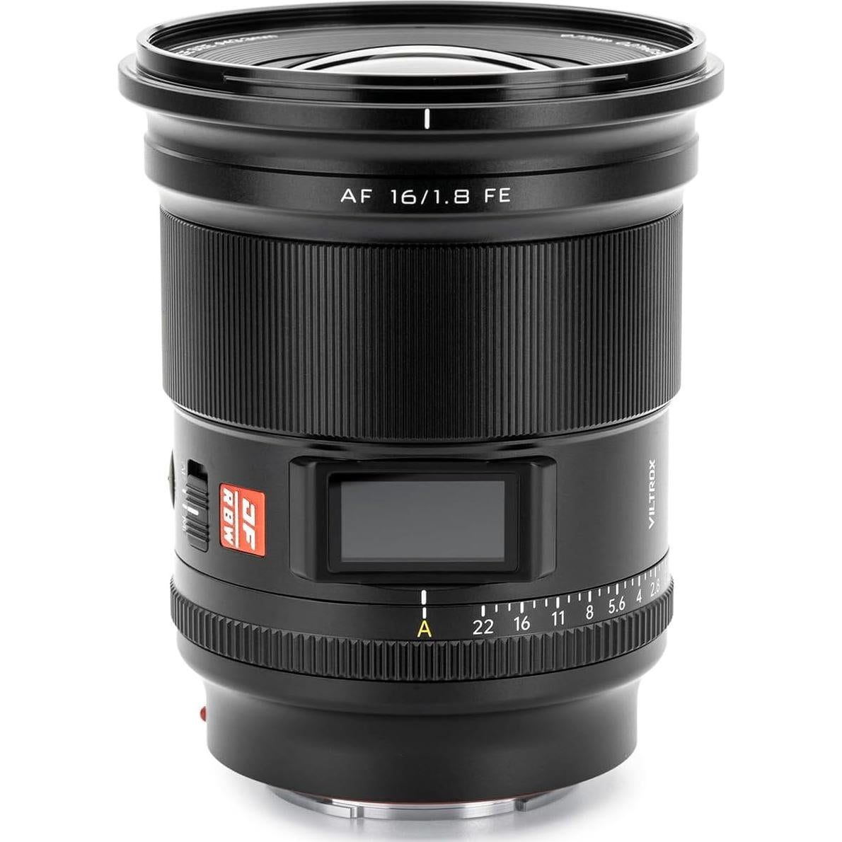 Lente Viltrox AF 16mm f/1.8 STM para Sony E + Filtros 77mm