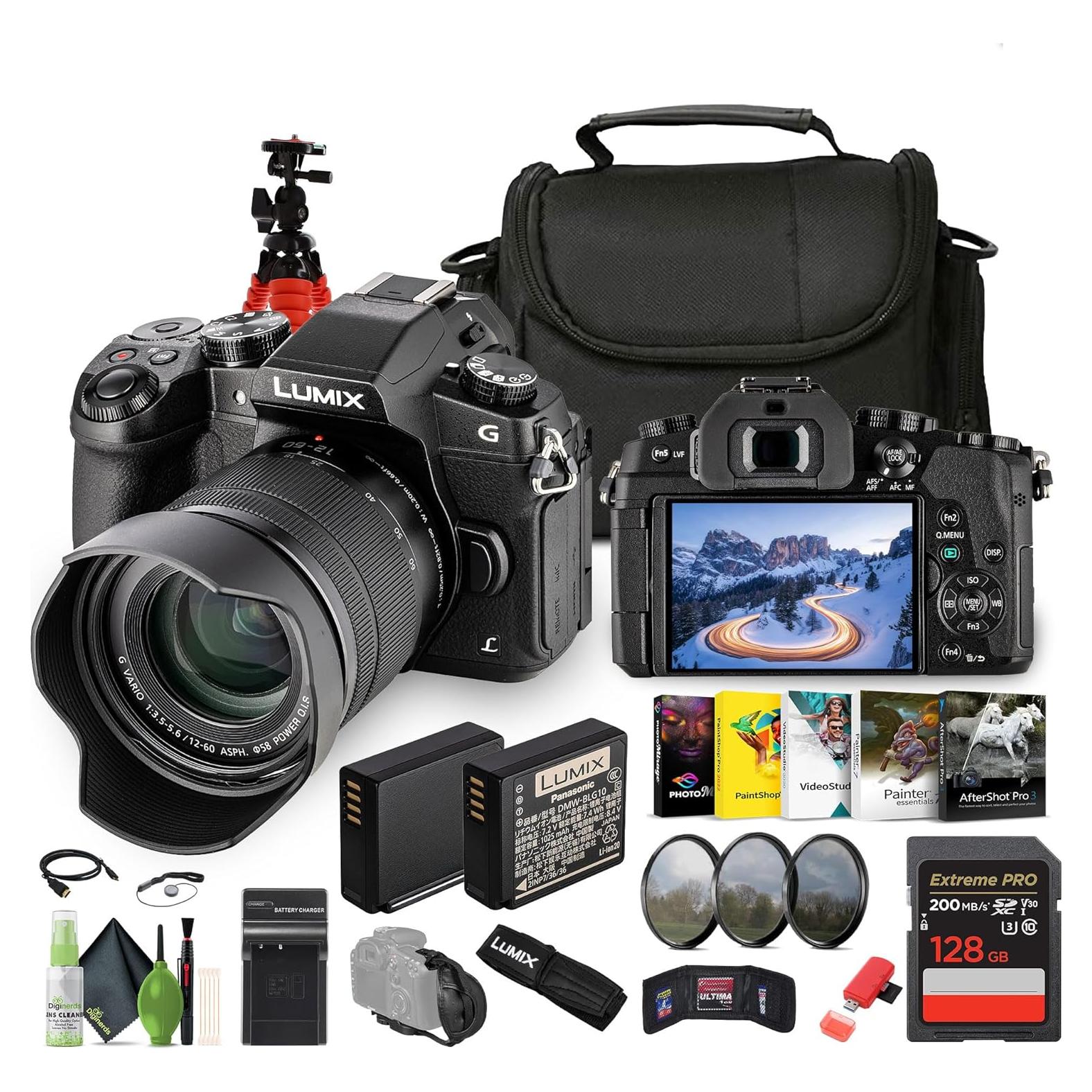 Cámara Digital Sin Espejo Panasonic Lumix DMC-G85 16MP 12-60mm