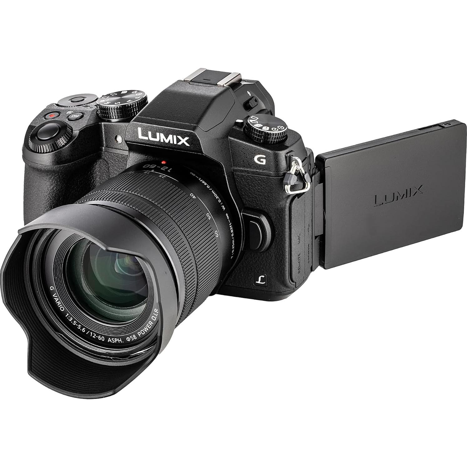 Cámara Digital Sin Espejo Panasonic Lumix DMC-G85 16MP 12-60mm