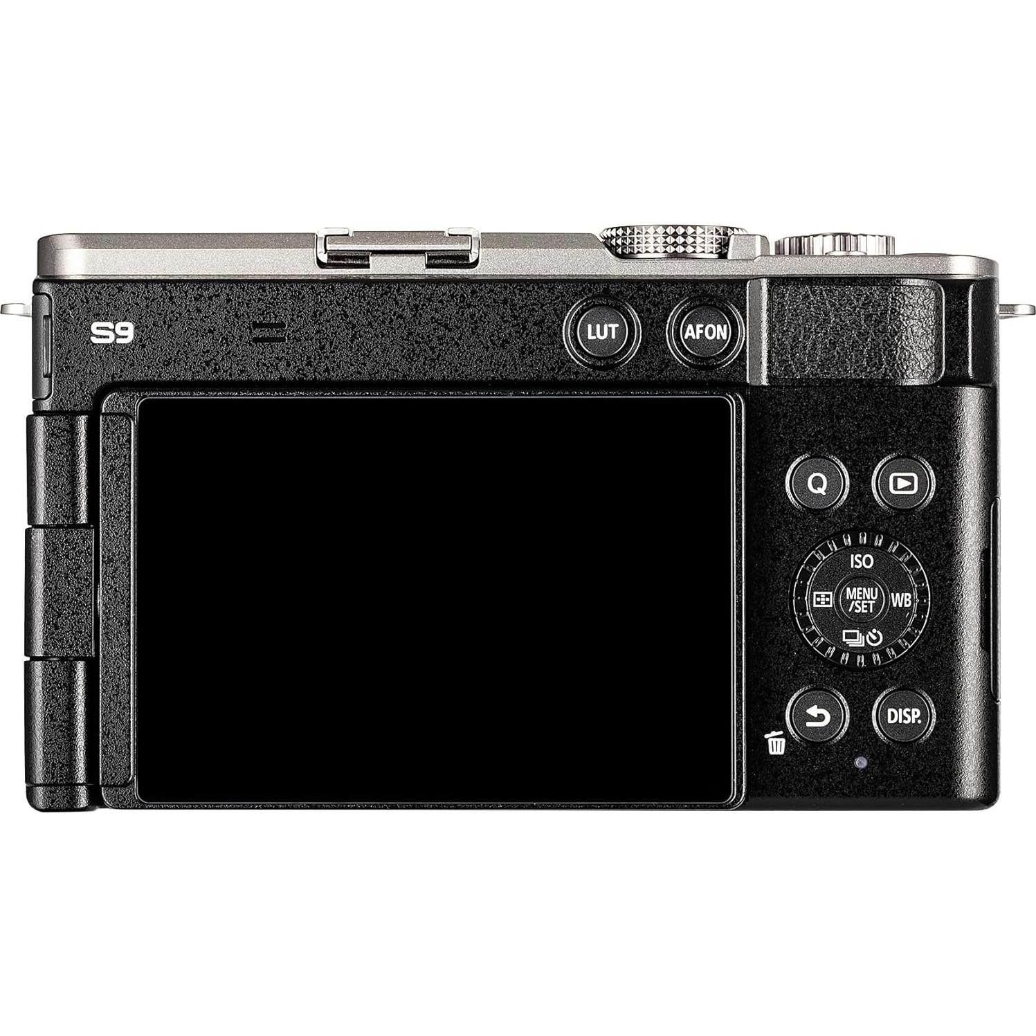 Cámara Sin Espejo Panasonic Lumix S9 24.2MP Lente 18-40mm Plata