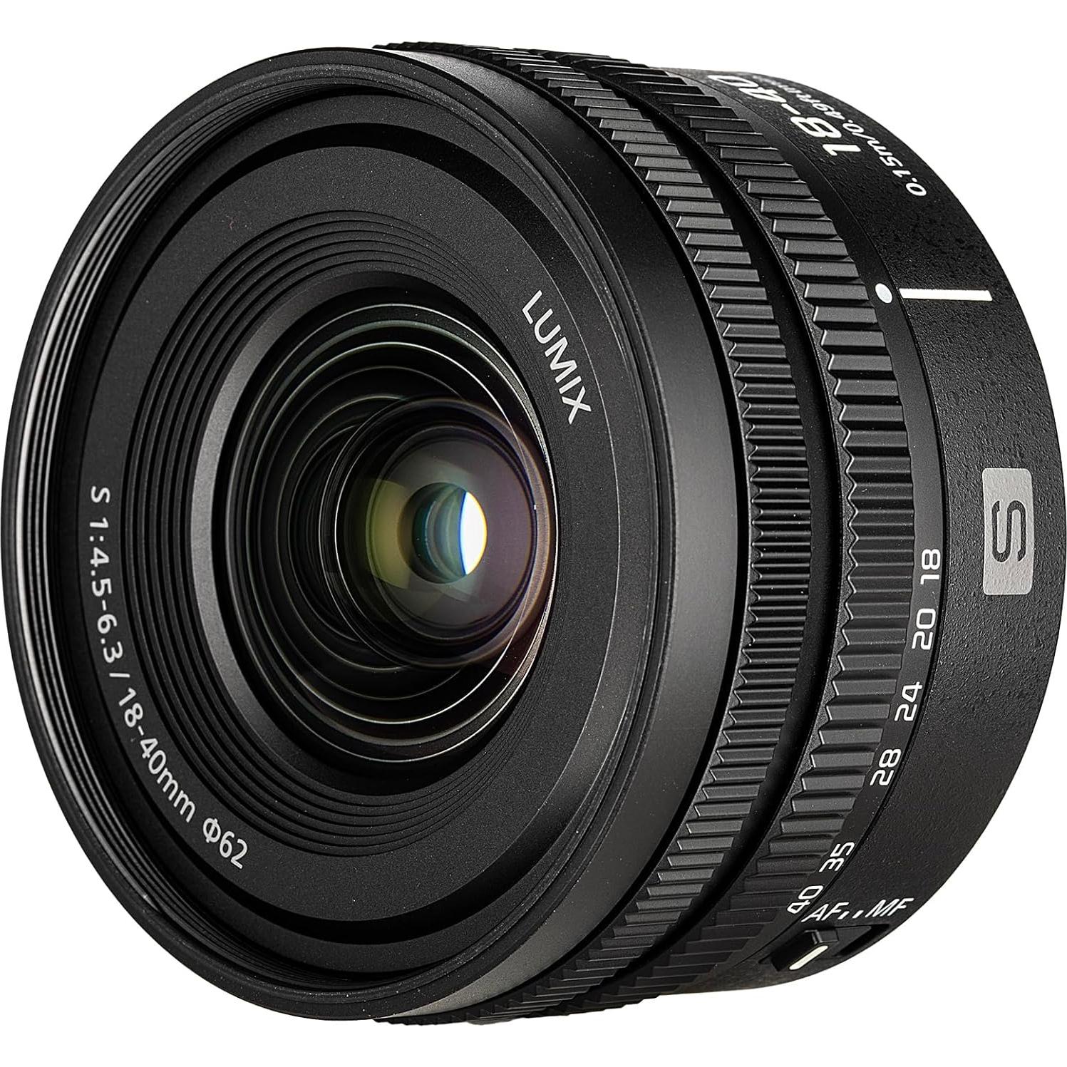 Cámara Sin Espejo Panasonic Lumix S9 24.2MP Lente 18-40mm Plata