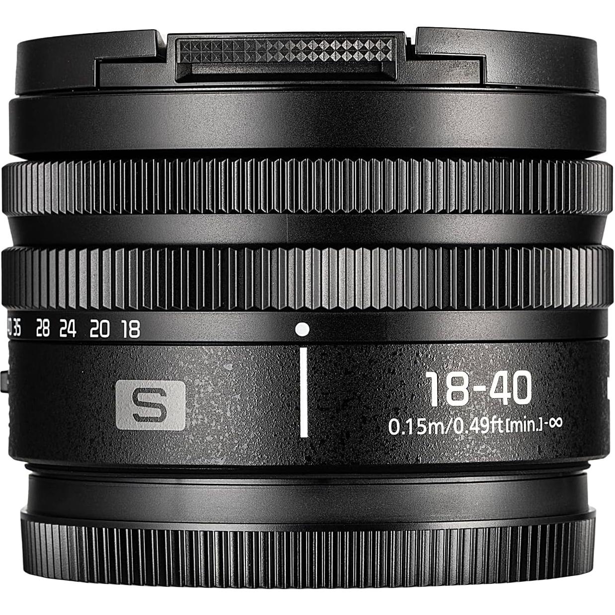 Cámara Sin Espejo Panasonic Lumix S9 24.2MP Lente 18-40mm Plata