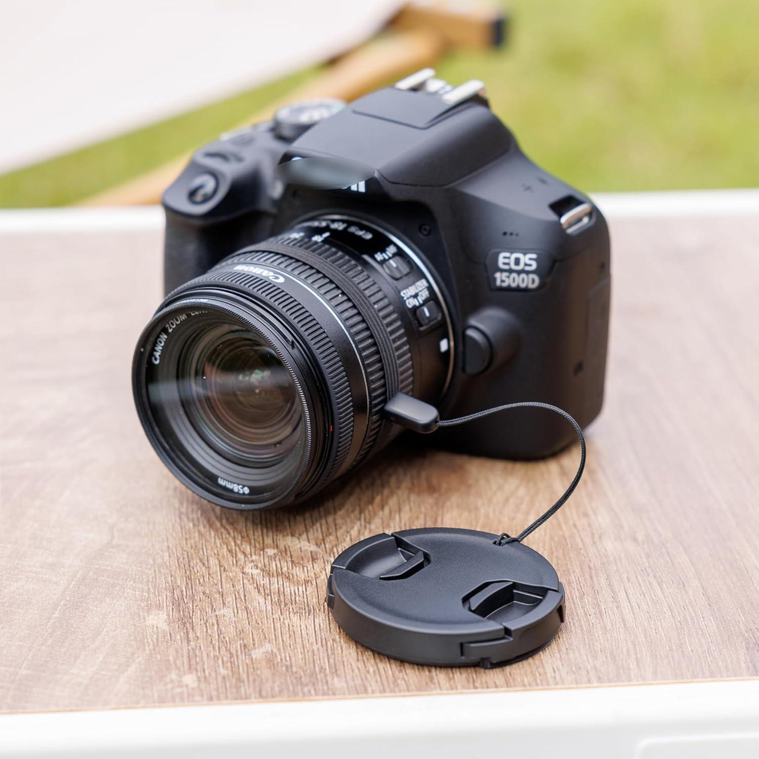 Filtro UV JJC 46mm con tapa de lente para Nikon Z30 Z50 Zfc