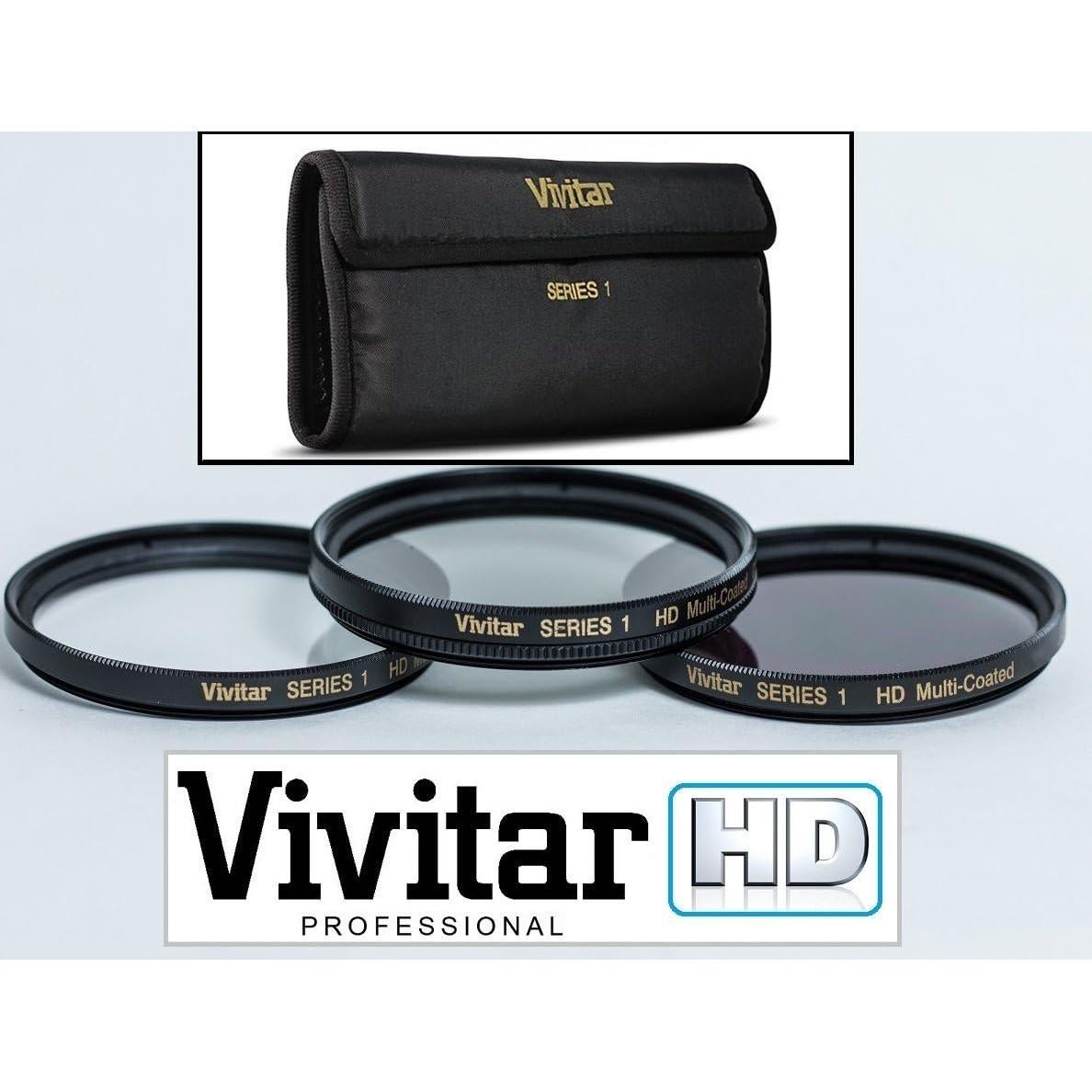 Kit de Filtros UV Pro Ser 3 Piezas para Cámaras Panasonic