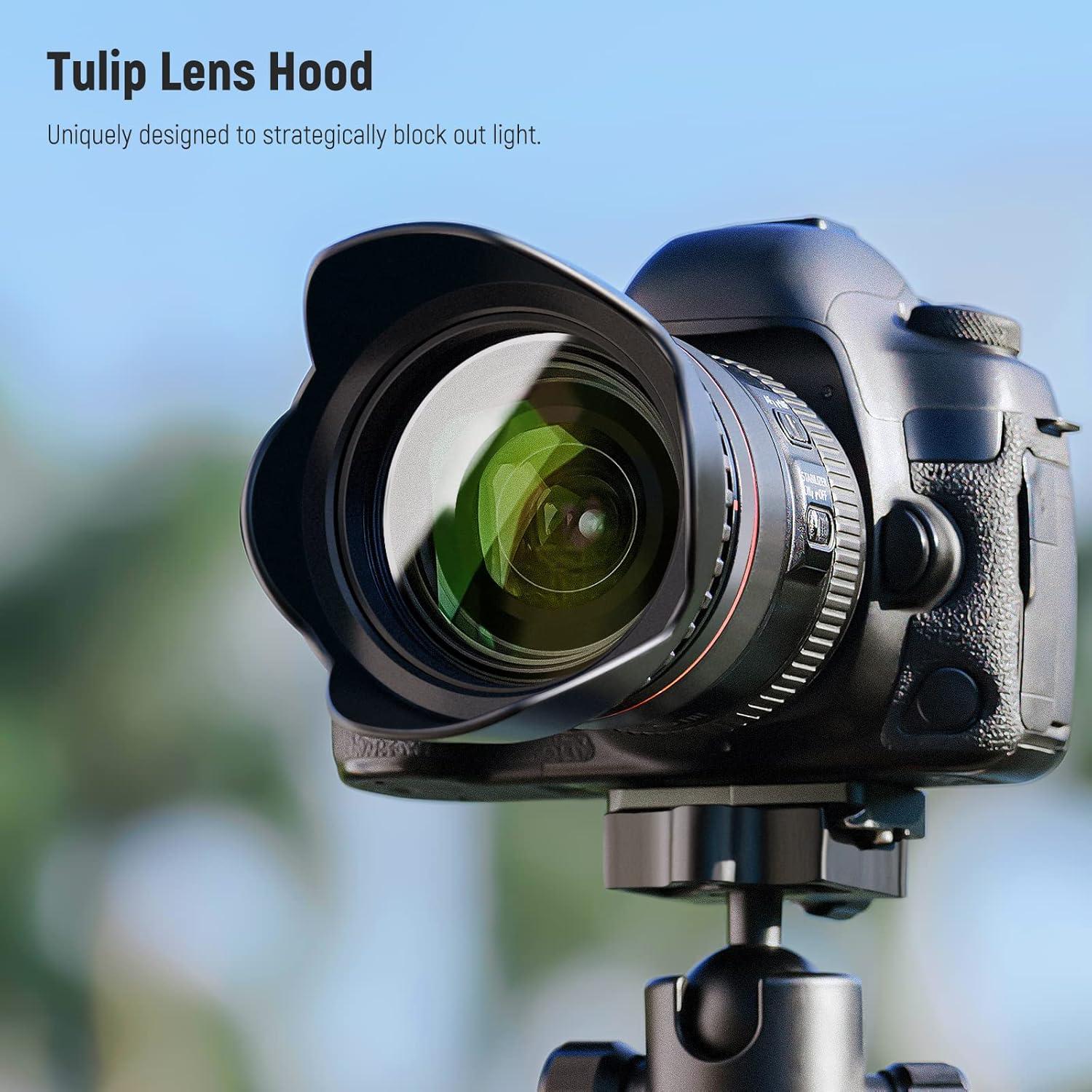 Kit de Filtros de Lente Neewer 58mm ND UV CPL FLD para DSLR