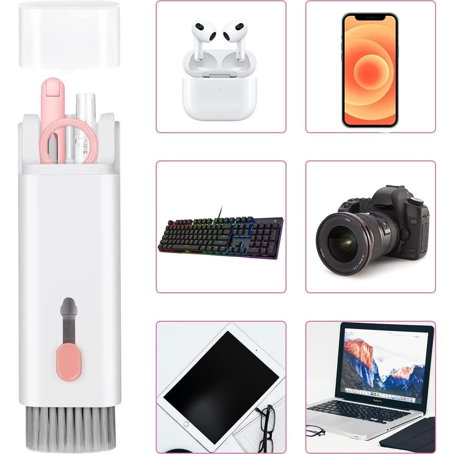 Kit de Limpieza 7-en-1 Forjlan para Teclado y Electrónicos